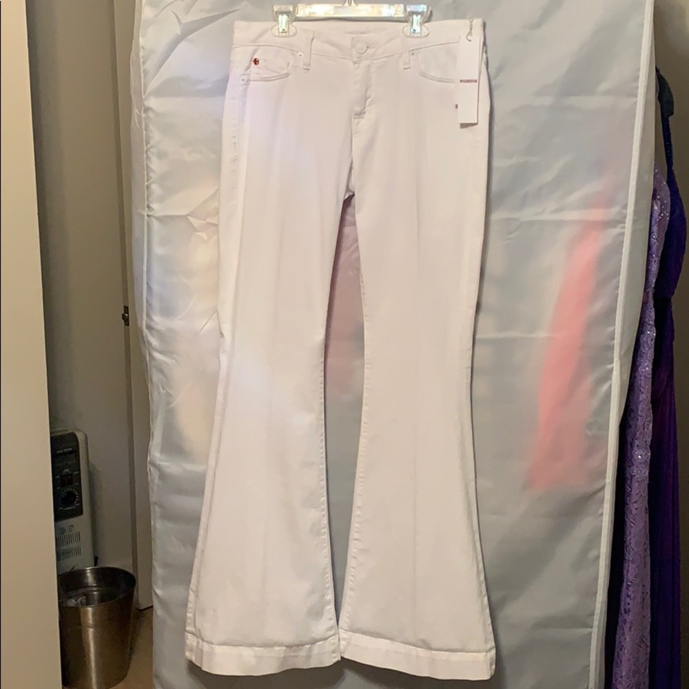 Hudson white jeans. New with tags